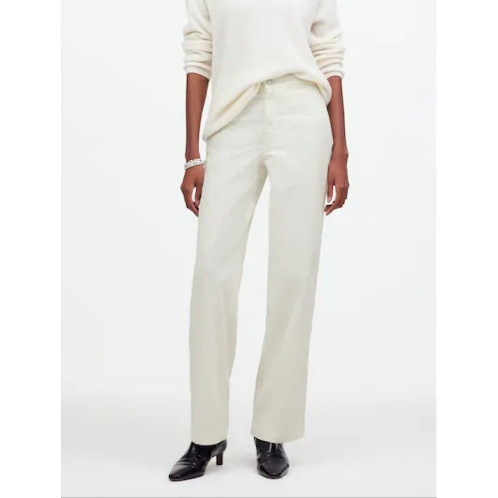 The Emmett Wide-Leg Pant in Corduroy NWT Welt Pocket Edition Size 32 Minimalist